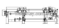 Rope - macking machine for twisted 3-strand rope