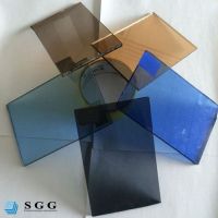 Good quality tinted float glass bronze,blue,green,grey 4mm,5mm,6mm,8mm