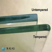 Good quality tempered glass edges with CE