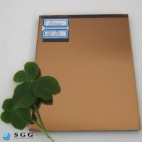 Good quality dark bronze float glass 5mm