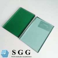 Top quality 4mm green tinted glass 