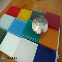 High quality painted tempered glass