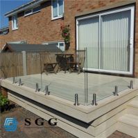 good quality low price home glass fencing designs