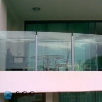 good quality competitive price glass decking balustrade