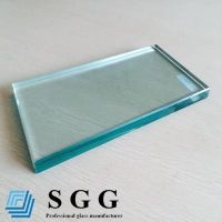 Top quality 10mm clear toughened glass