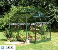 Hot sell greenhouse tempered glass