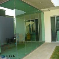 Top quality glass laminated wall panel
