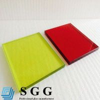 Top quality color laminated glass
