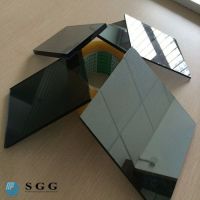 High quality 5mm dark grey reflective glass