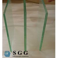 Top quality clear laminated glass 6.38mm