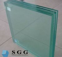 High quality laminated glass thickness