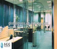 High quality laminated glass door