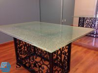 High quality laminated glass cutting table