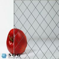 High quality wire laminated glass