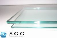 High quality clear annealed laminated glass