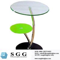 round table top glass