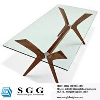dining room tables glass top