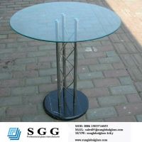 coffee table with glass top