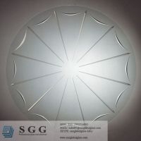 36 round glass table top