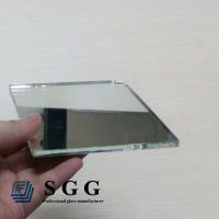 Top quality 6mm ultra clear silver mirror glass