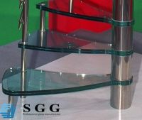 High quality laminated glass shelf