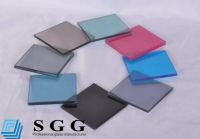 High quality  color tinted laminated glass