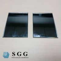 Top quality 4mm grey silver mirror glass