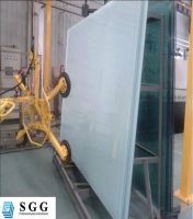 High quality milk white laminated glass