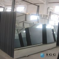 High quality silver mirror glass panel