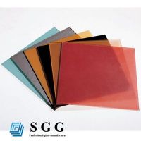 Top quality 4mm silk screen tempered glass