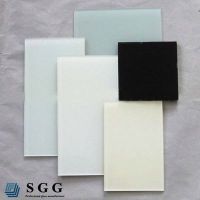 Top quality 10mm painted tempered glass