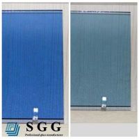 Top quality 6mm blue float glass