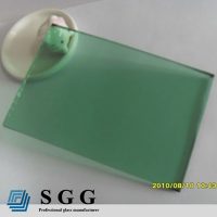 Top quality 5.5mm dark green float glass