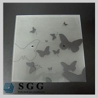 Top quality 5mm painted  glass panel