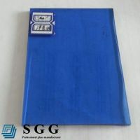 Top quality 5.5mm dark blue float glass