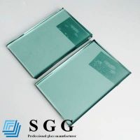 Top quality 6mm light green tinted glass