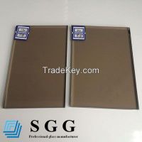 Best supply bronze glass, thickness 4mm 5mm 5.5mm 6mm 8mm 10mm 12mm