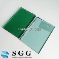Best supply dark green tinted glass, thickness 4mm 5mm 5.5mm 6mm 8mm 10mm 12mm