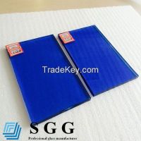 Best supply dark blue tinted glass, thickness 4mm 5mm 5.5mm 6mm 8mm 10mm 12mm