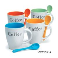 mug with spoon