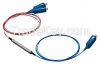 980/1550nm filter wdm,0.9mm cable, pipe tube 5x34mm,1.0m length sc lc fc connector