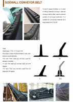 Sidewall Conveyor Belt