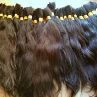 Hottest selling raw unprocessed natural virgin human hair in natural color