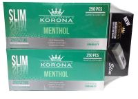 Cigarette Filter Tubes Slim Menthol Korona 500 + Slim Filling Machine - PROMOTIONAL PACKAGE ! 