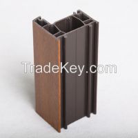 Wooden Laminate Colored PVC Profile For Window For Door