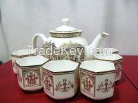 Muslim Ceramic Tea Set