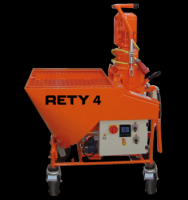 Rety plastering machine