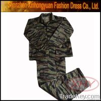 Military camouflage clothing of military uniform