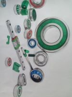Deep groove ball bearing - Bearing with solid oil and porous structure