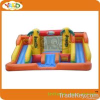 Inflatable water slide, water slide